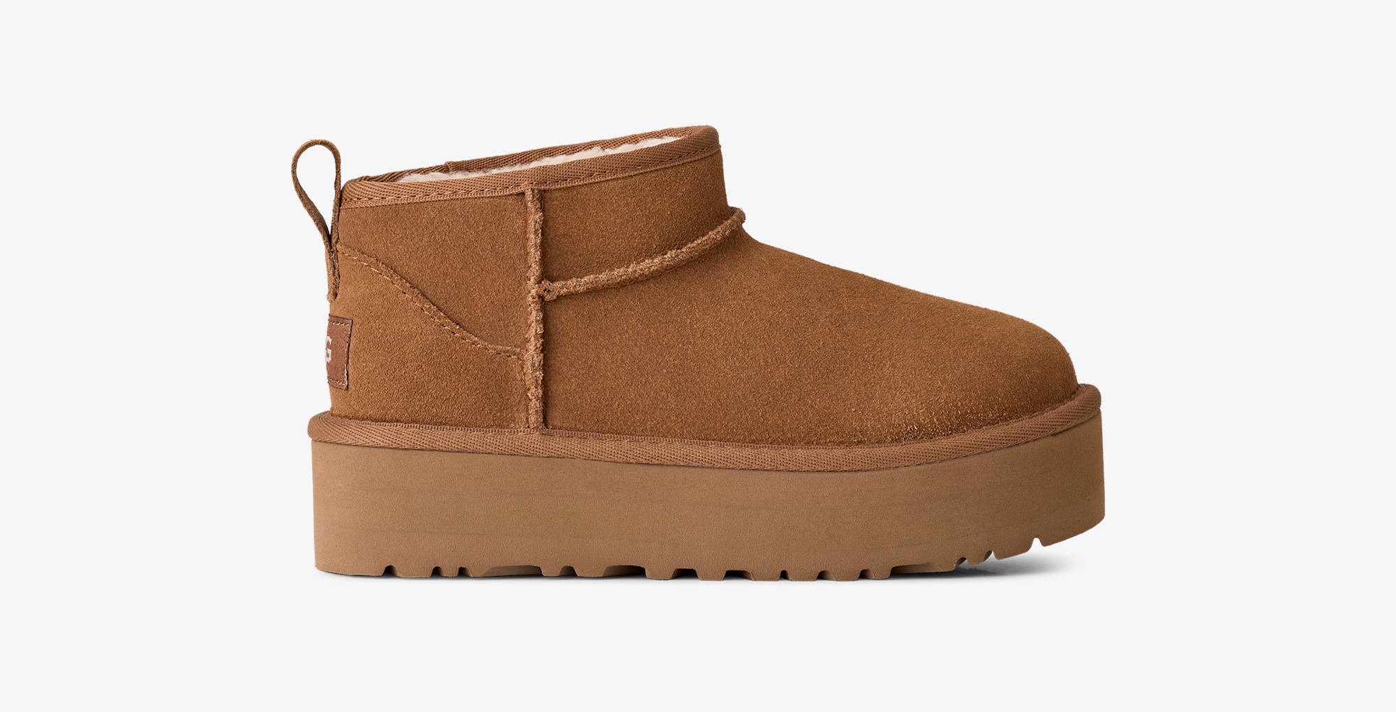 UGG Classic Ultra Mini Platform Boot Chestnut (Kids)