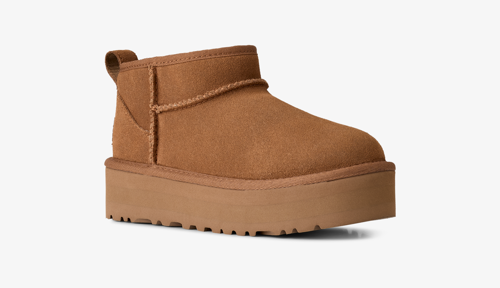UGG Classic Ultra Mini Platform Boot Chestnut (Kids)