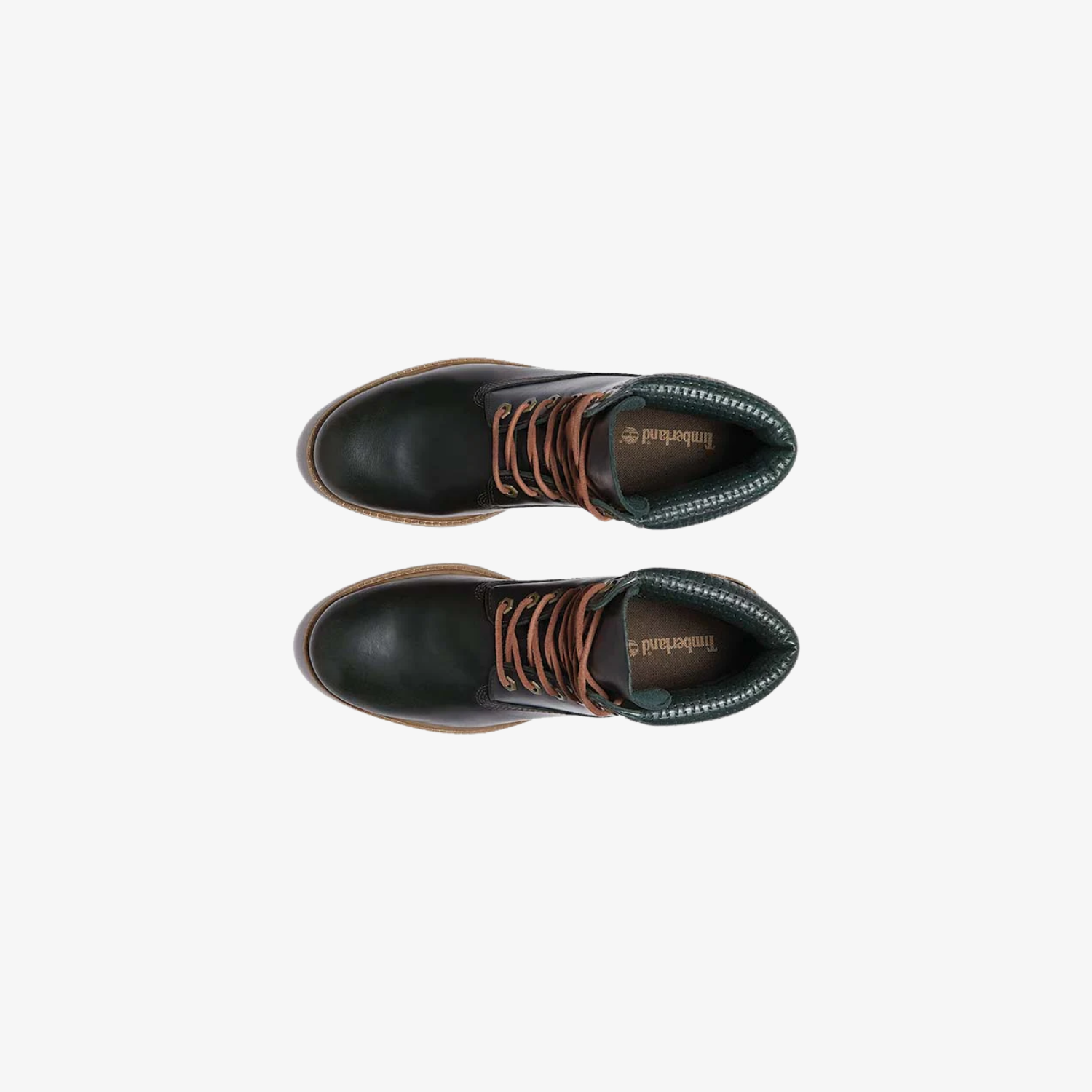 6 Inch Lace Up Waterproof Boot Dark Green Full Grain