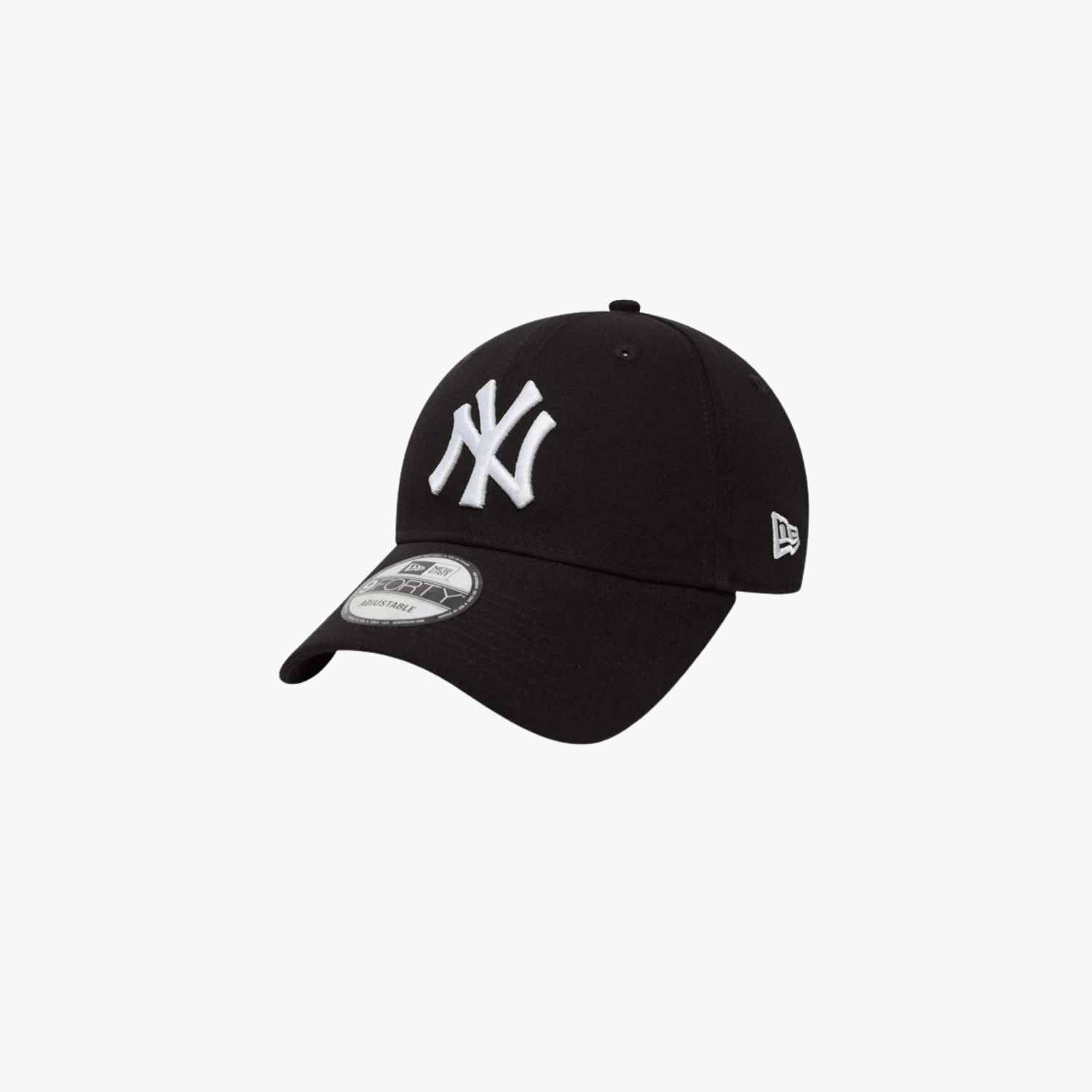 New Era "9Forty League Basic Ny", Black/White