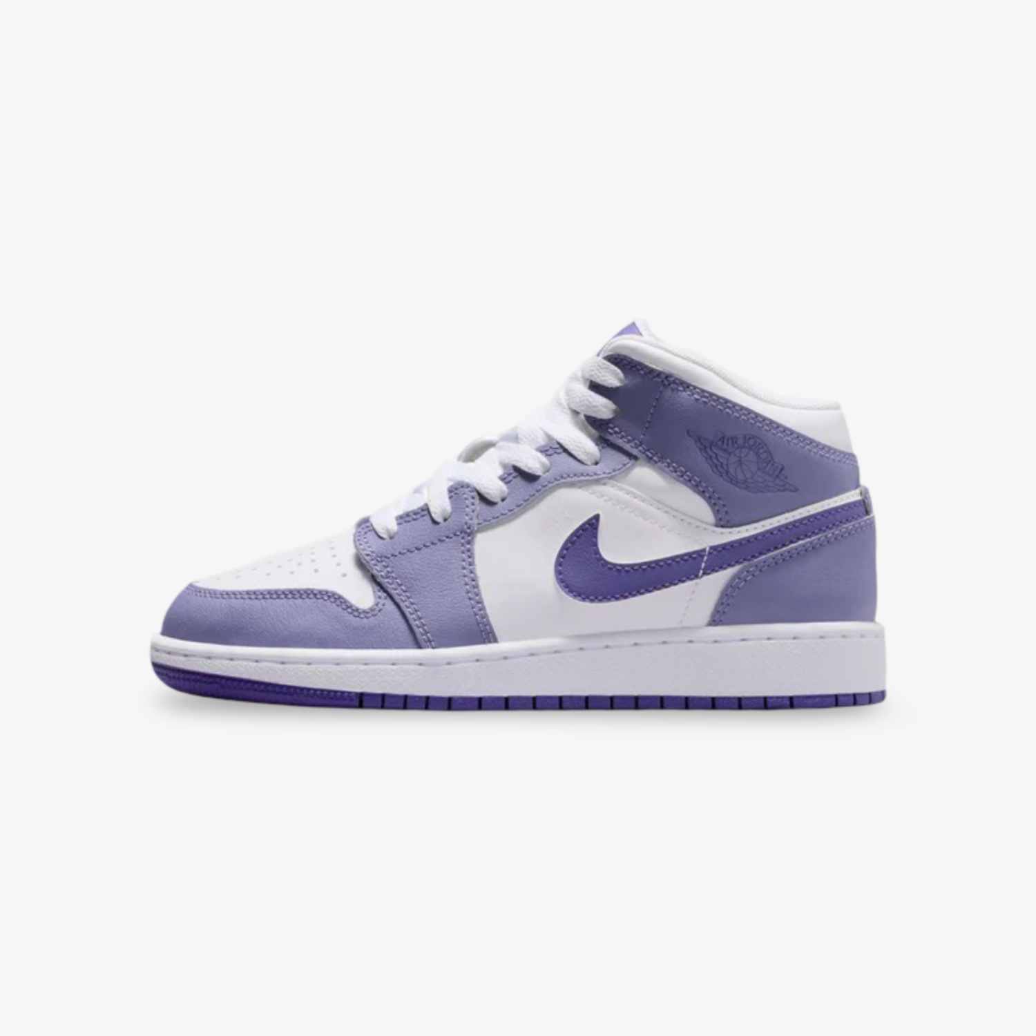 Jordan 1 Mid "Dusty Amethyst White Court Purple" (GS)
