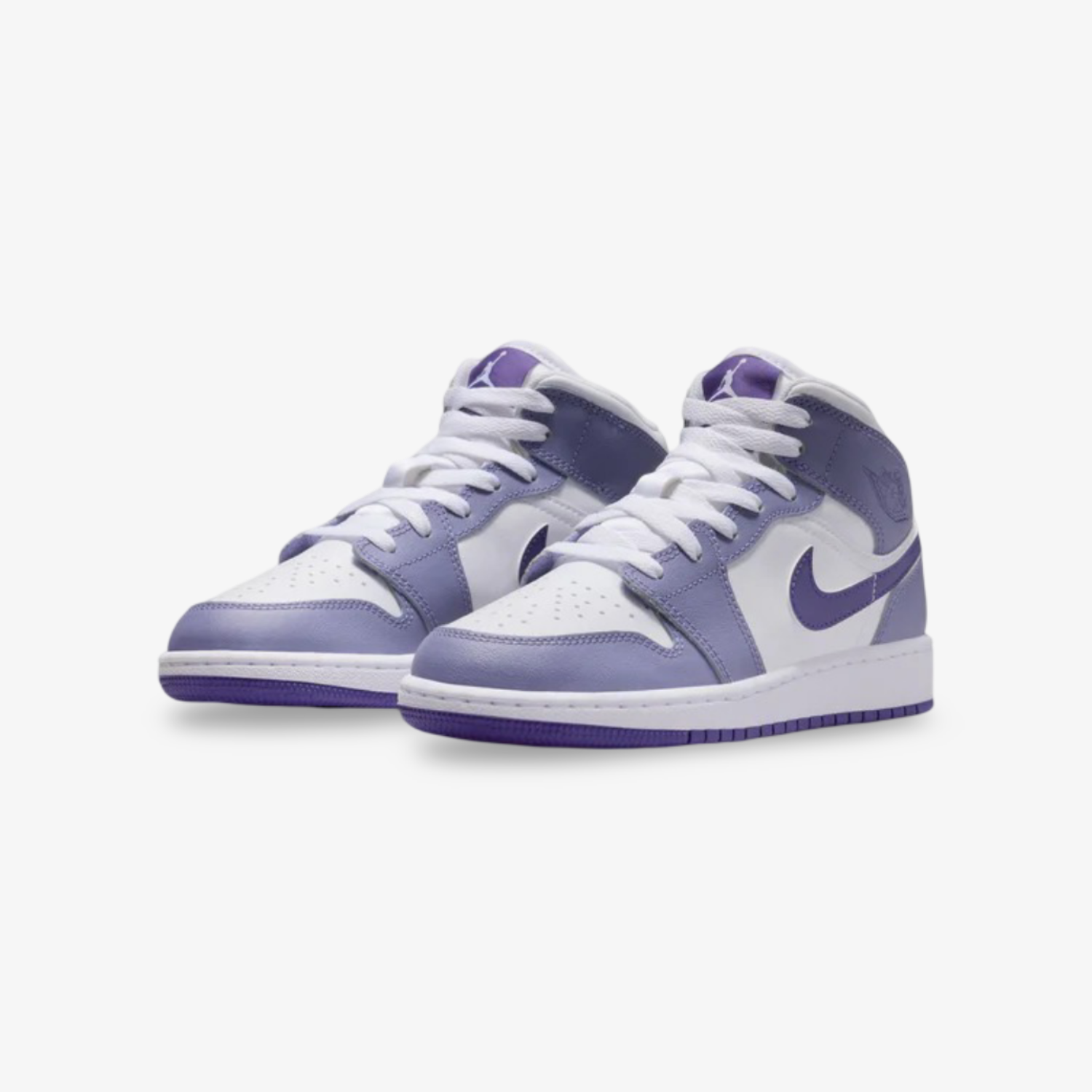 Jordan 1 Mid "Dusty Amethyst White Court Purple" (GS)