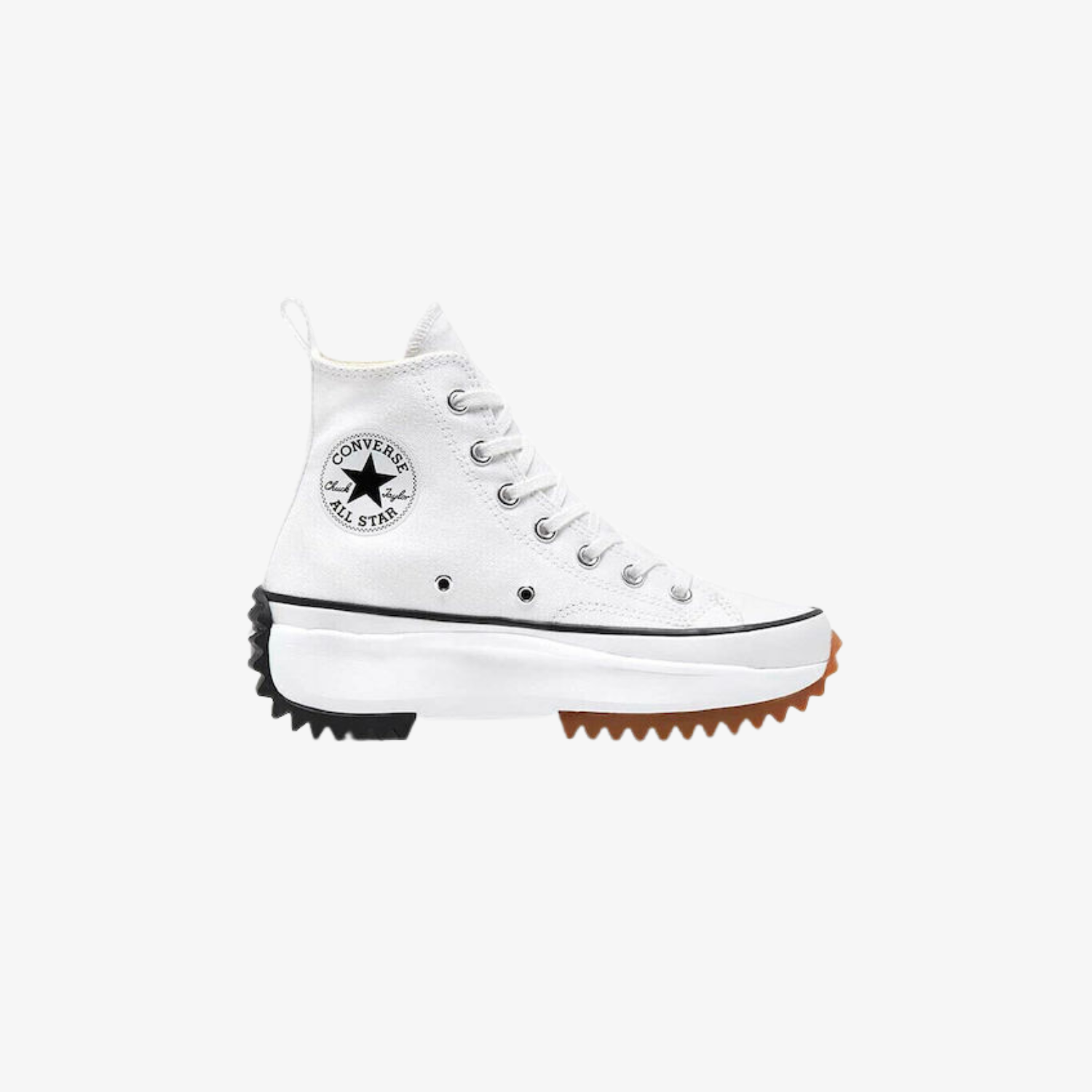 Converse Run Star Hike Hi "White Black Gum"
