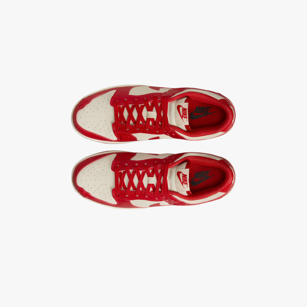 Red Dunks With Roses Nike Dunk Low