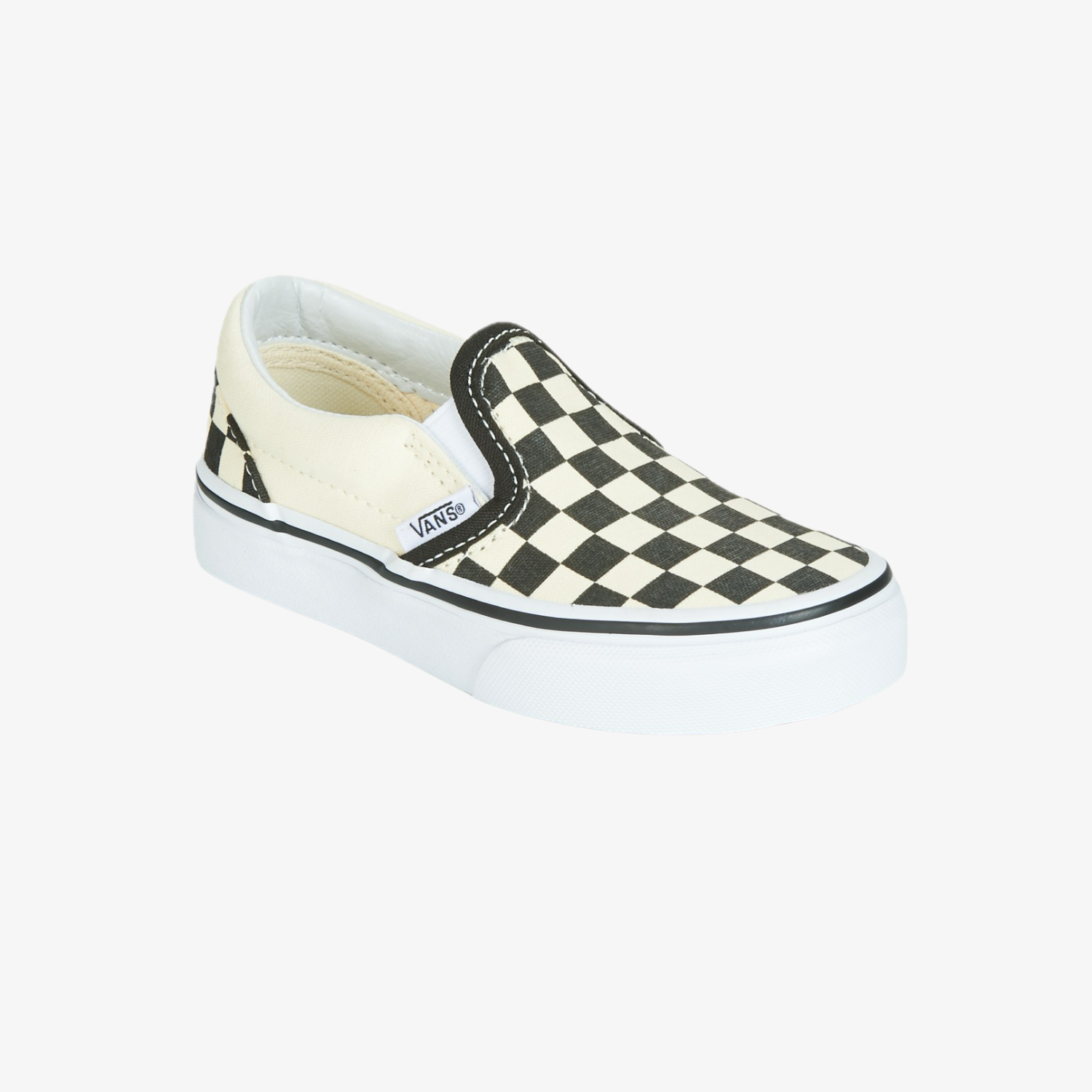 Vans Classic Slip-On Kids "Natural Block Multi/True White"