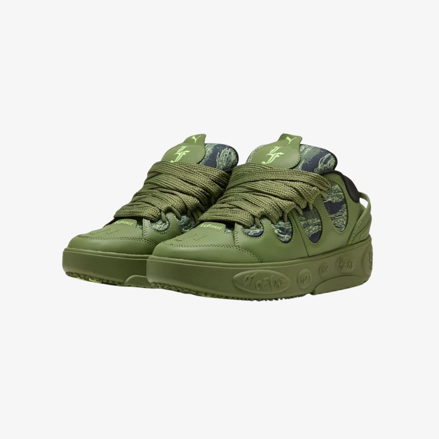 Puma La France "Camo Green"