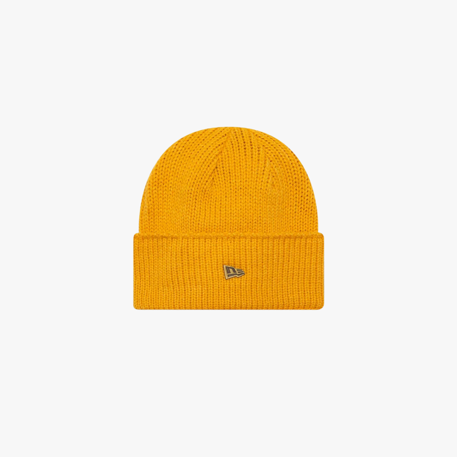 New Era "Wide Cuff" Beanie, Yellow Mud