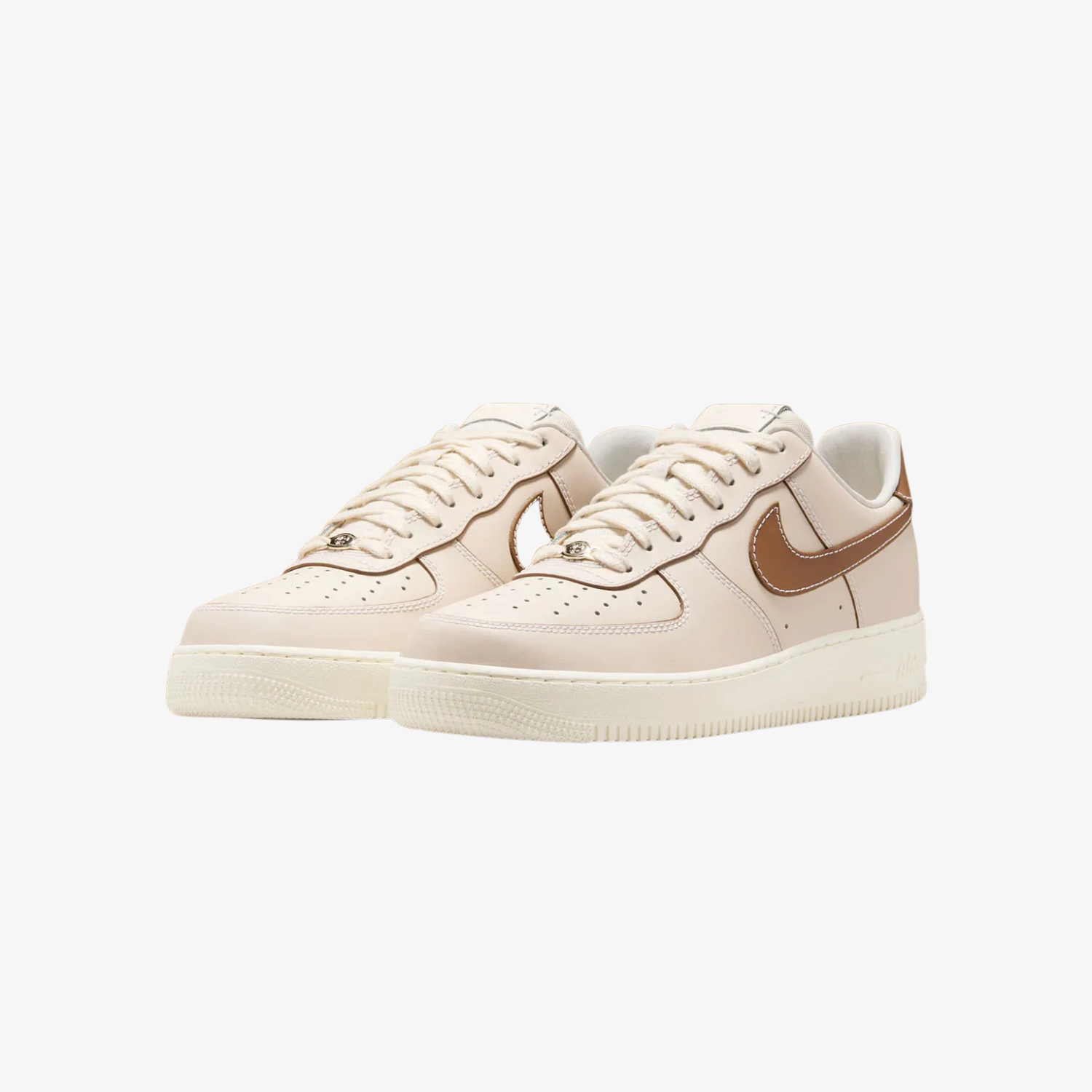 Nike Air Force 1 '07 "Pearl White Pale Ivory Sail Light British Tan"