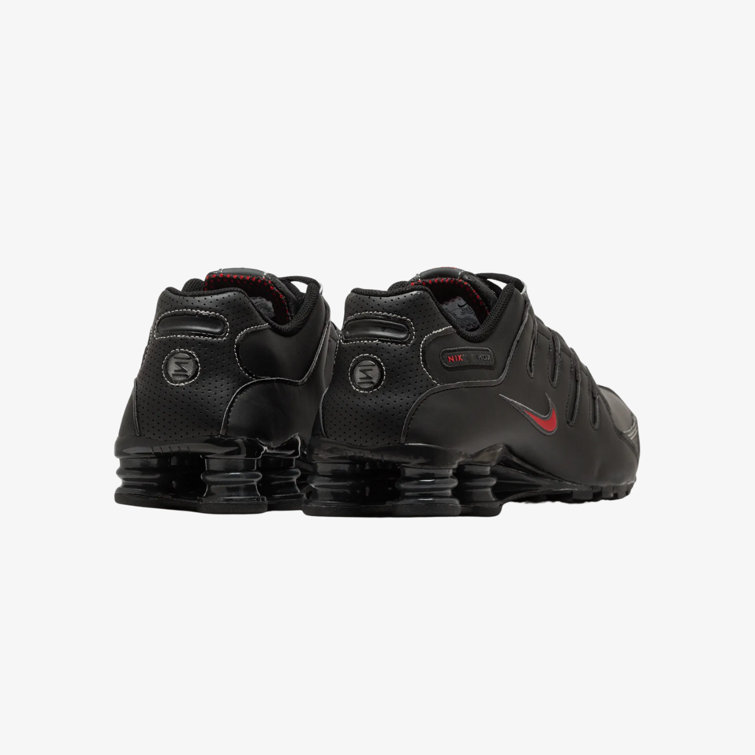 nike shox nz black varsity red