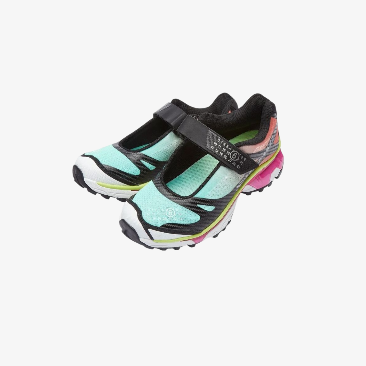 MM6 Maison Margiela x Salomon XT-Mary J "Ginger/Electric Green/Knockout Green" (W)
