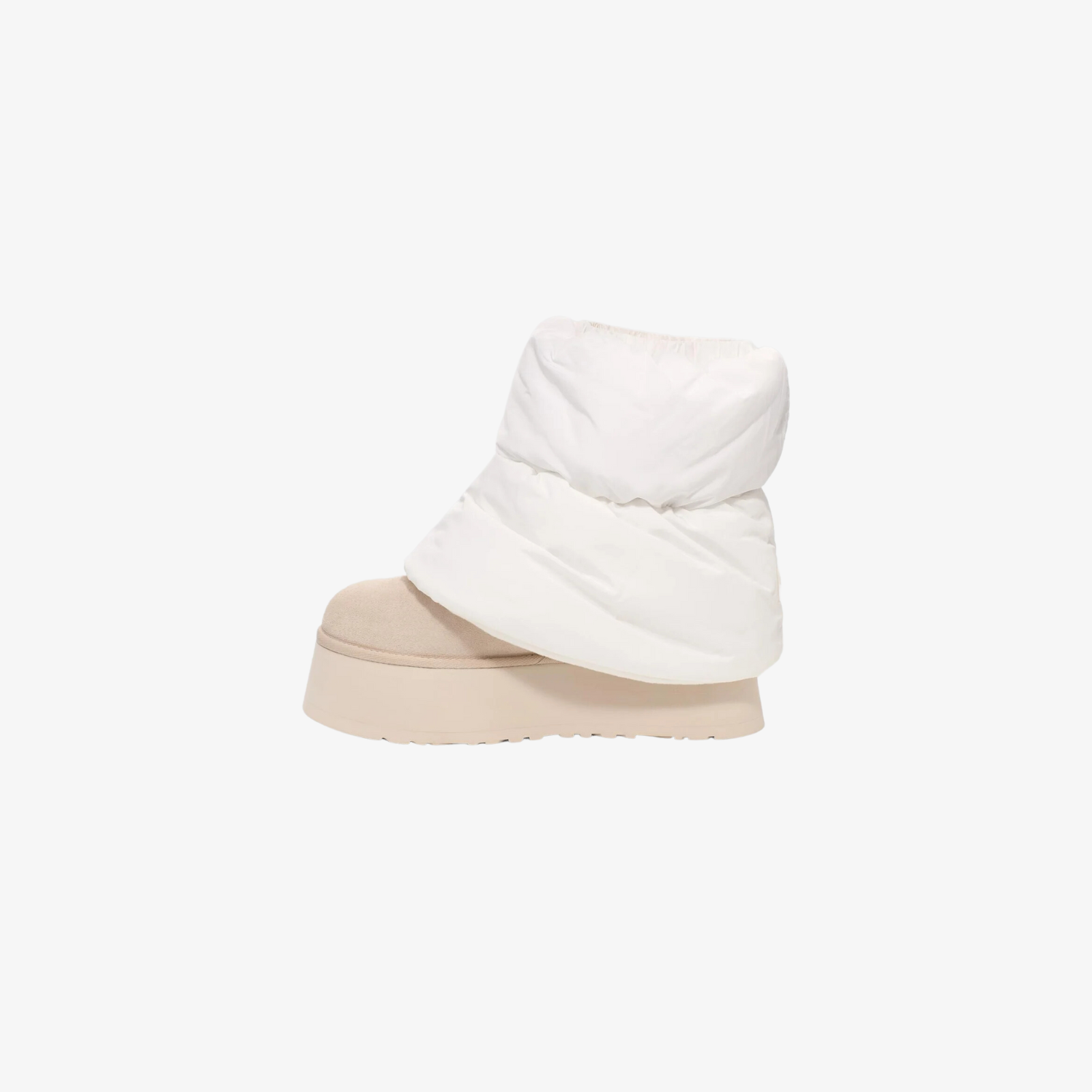 UGG Classic Mini Puffer "White Ceramic" (W)