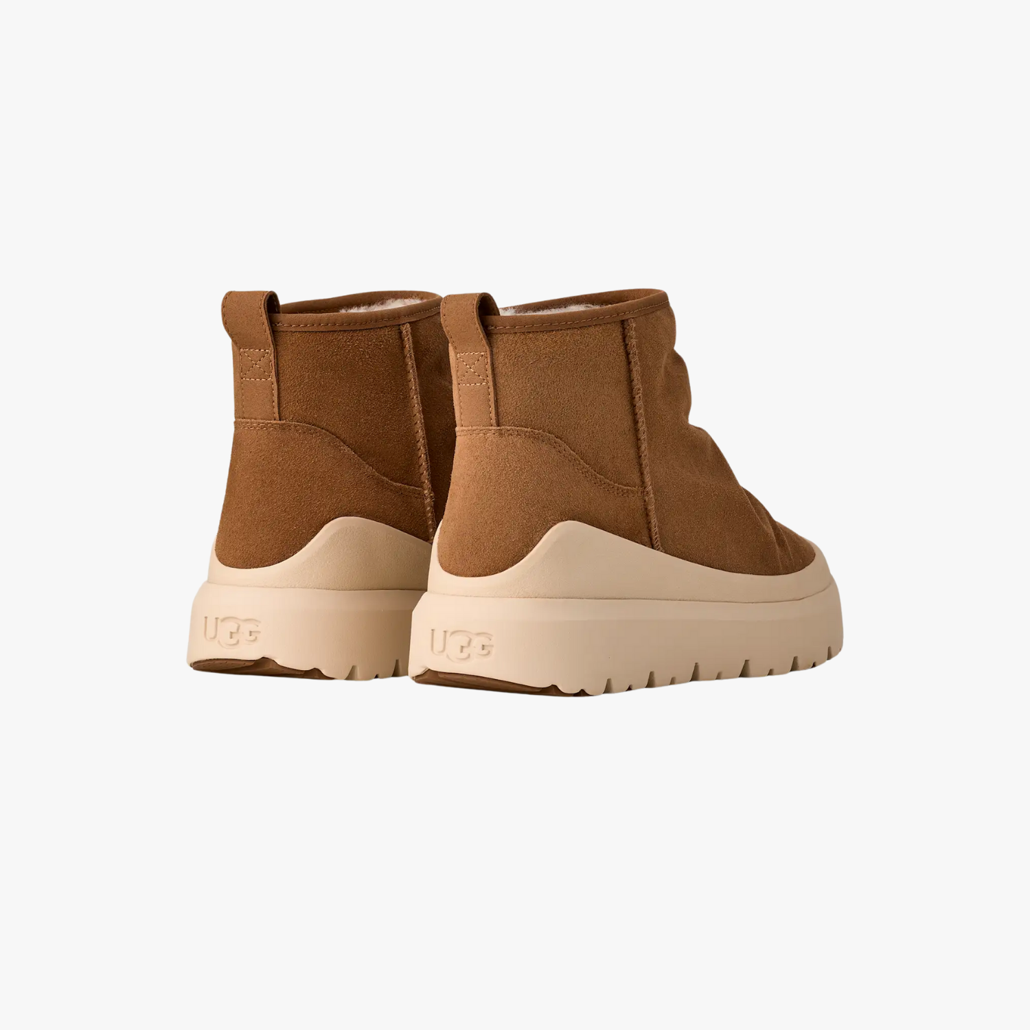 UGG Heritage Utility Mini Boot "Chestnut Whitecap"