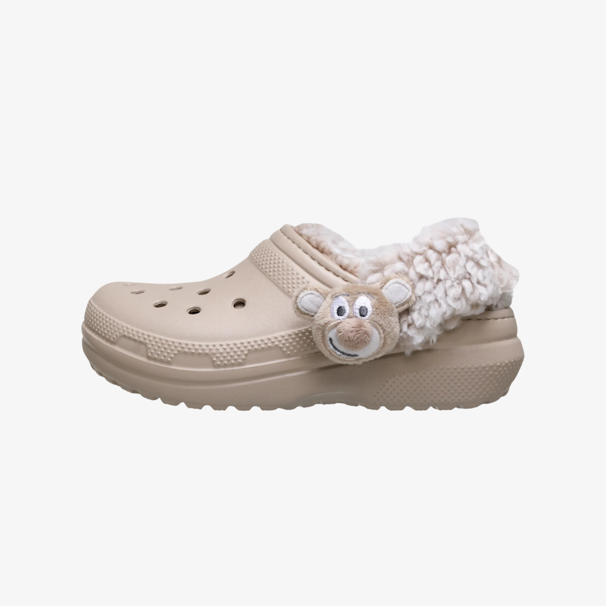 Crocs Classic Bear Plush Fleece Lined Clogs Dulcé (TD)