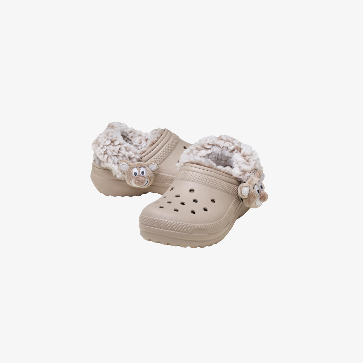 Crocs Classic Bear Plush Fleece Lined Clogs Dulcé (TD)