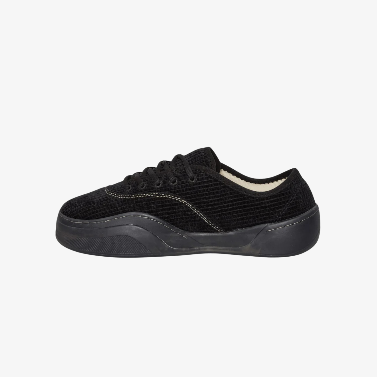 ERL Corduroy Coupe Sneakers Black
