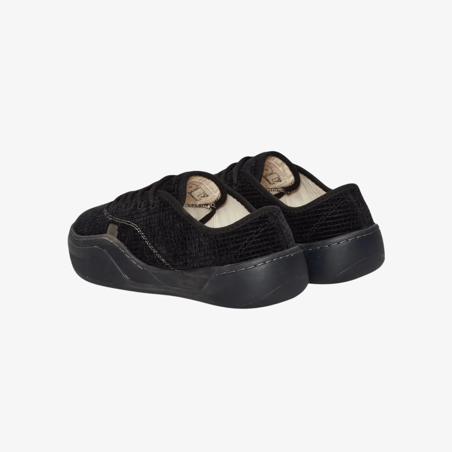 ERL Corduroy Coupe Sneakers Black