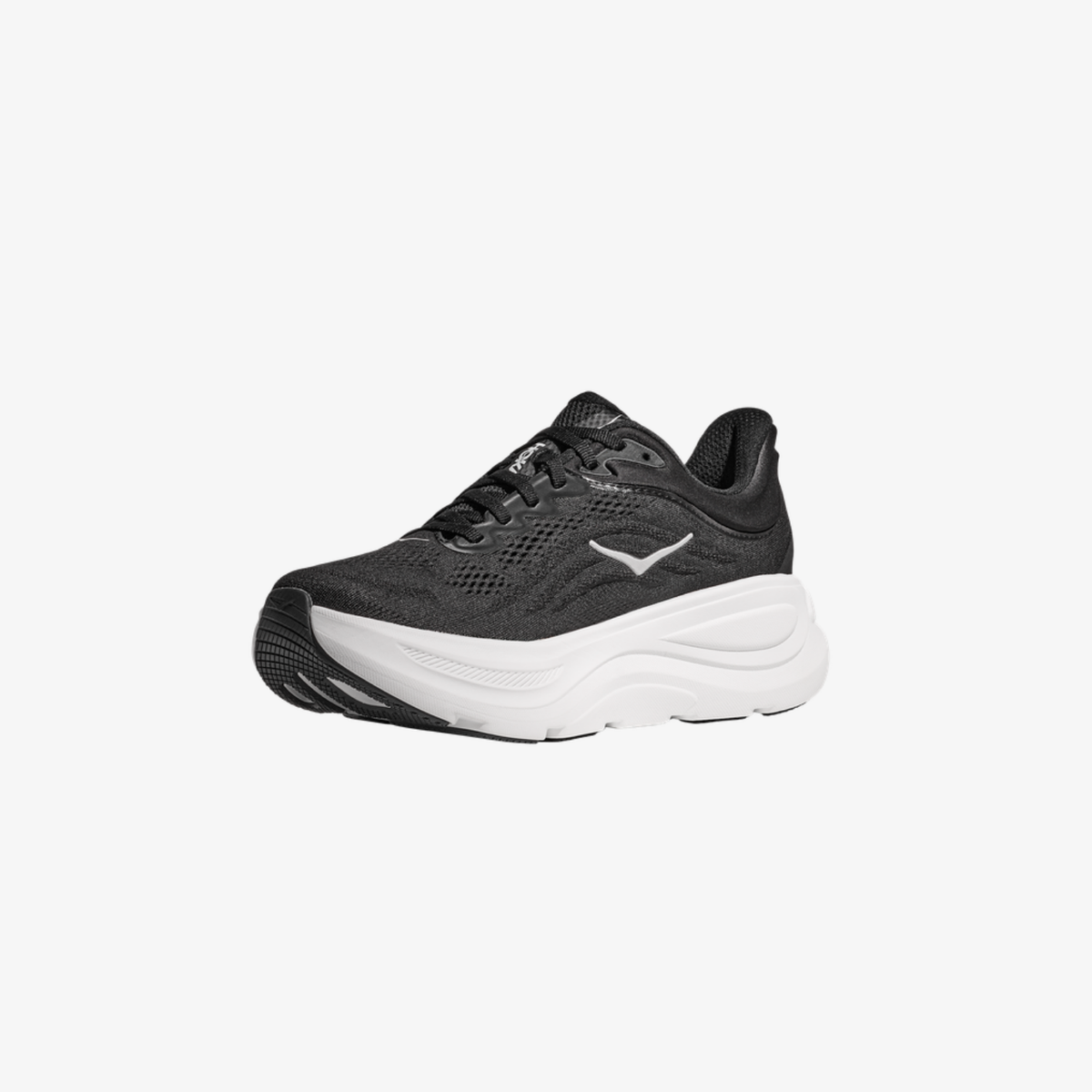 Hoka One One Bondi 9 Black White
