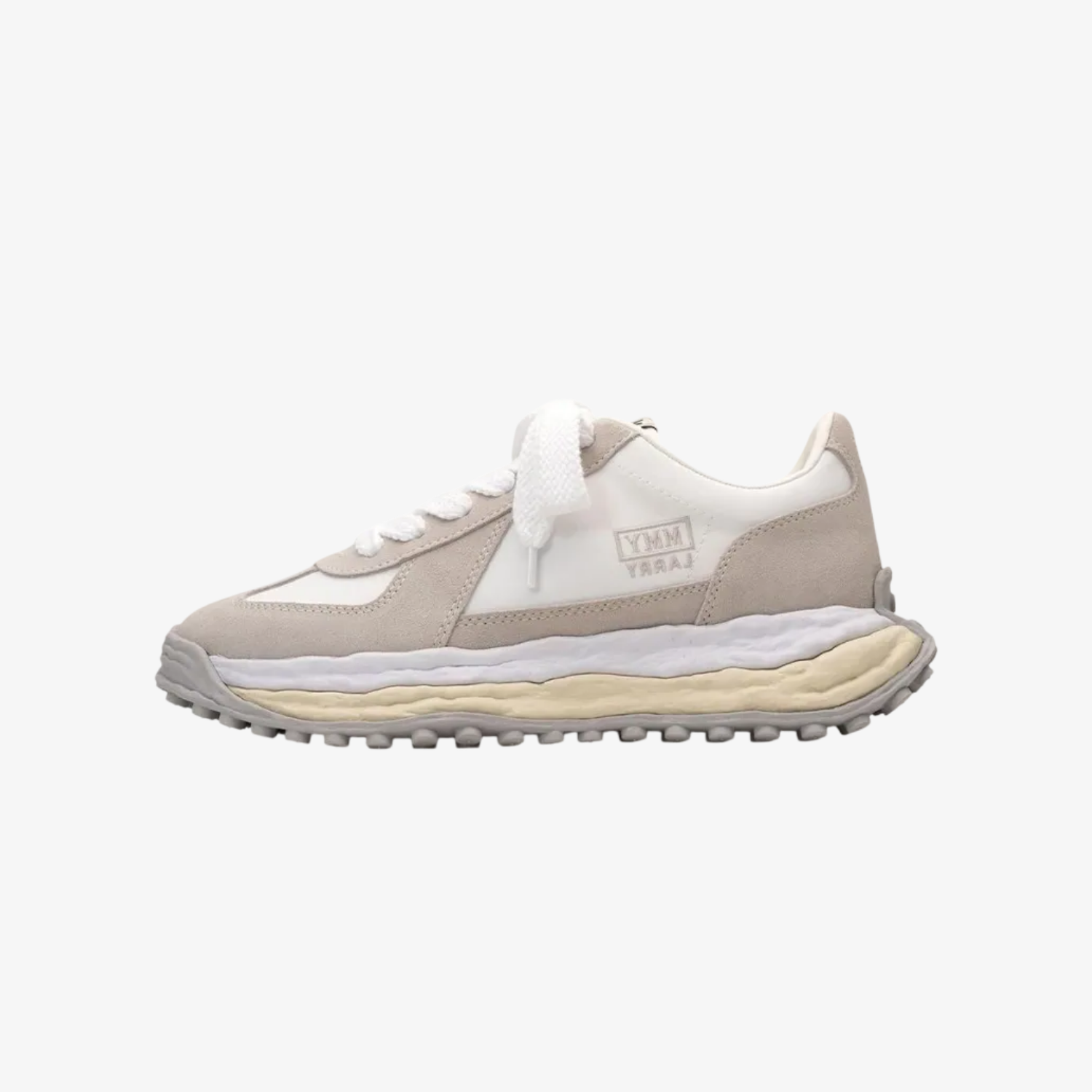 Maison Mihara Yasuhiro Larry OG Sole Mix Material Low White