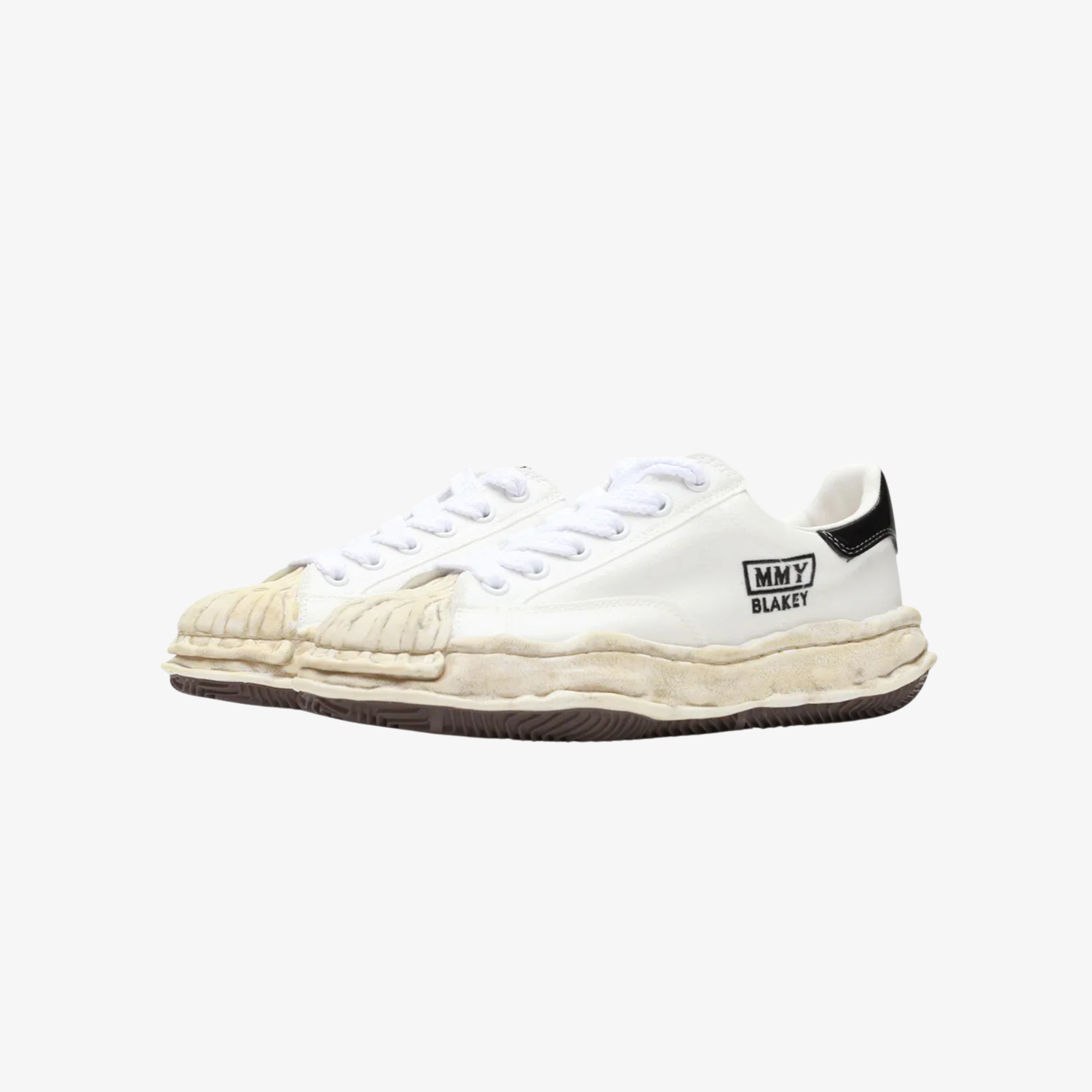 Mihara Yasuhiro Blakey Original Sole Silicon Coating Low Top Sneaker White