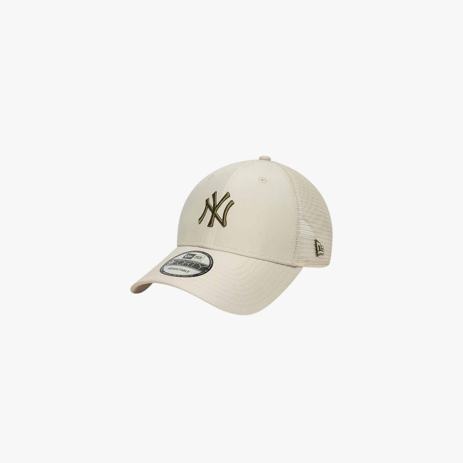 New Era 9Forty New York Yankees trucker cap Beige
