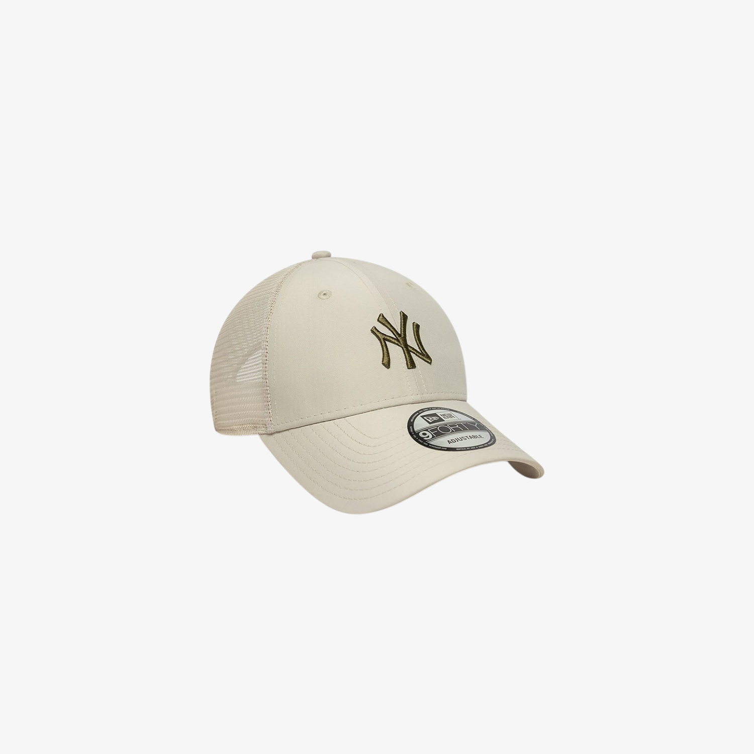 New Era 9Forty New York Yankees trucker cap Beige