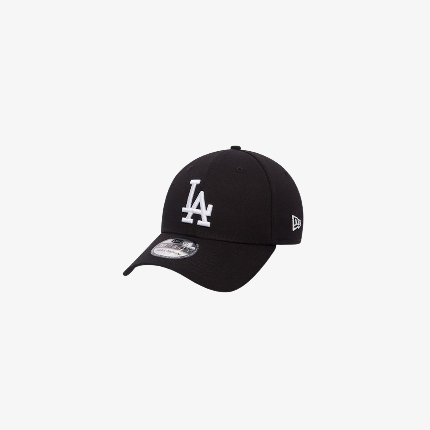 New Era LA Dodgers Essential Black 39THIRTY Cap