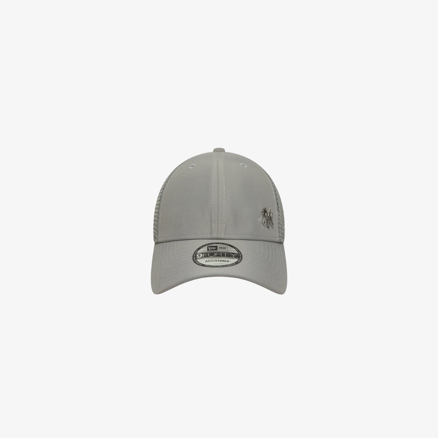 New Era Mens New York Yankees 9FORTY Flawless Trucker Cap, Grey