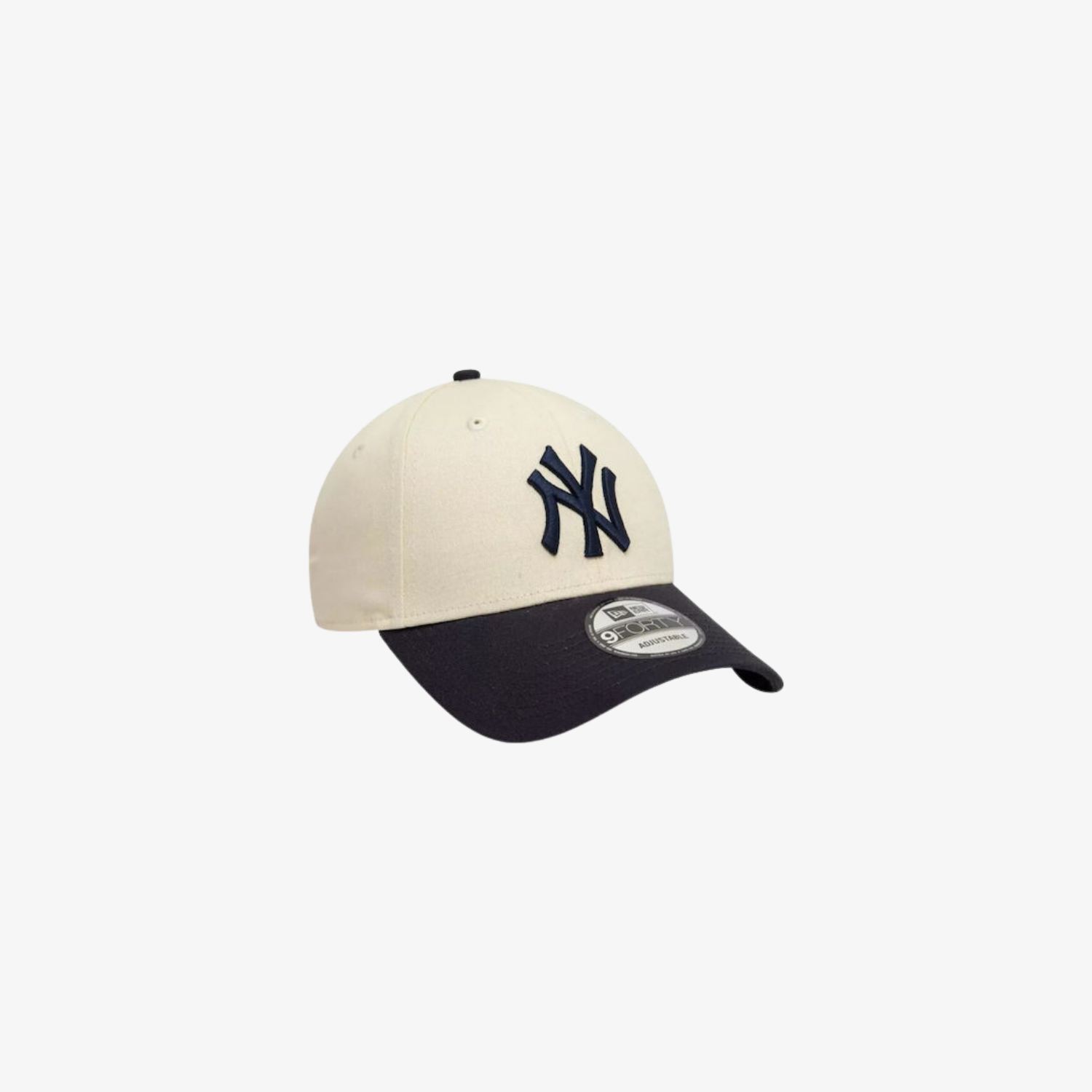 New Era New York Yankees Colour Block Cream 9FORTY Adjustable Cap