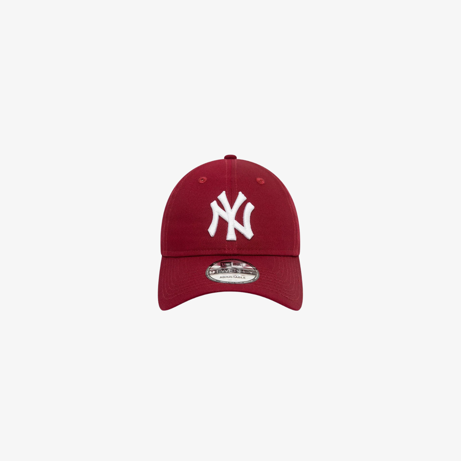 New Era New York Yankees League Essential Dark Red 9TWENTY Adjustable Cap