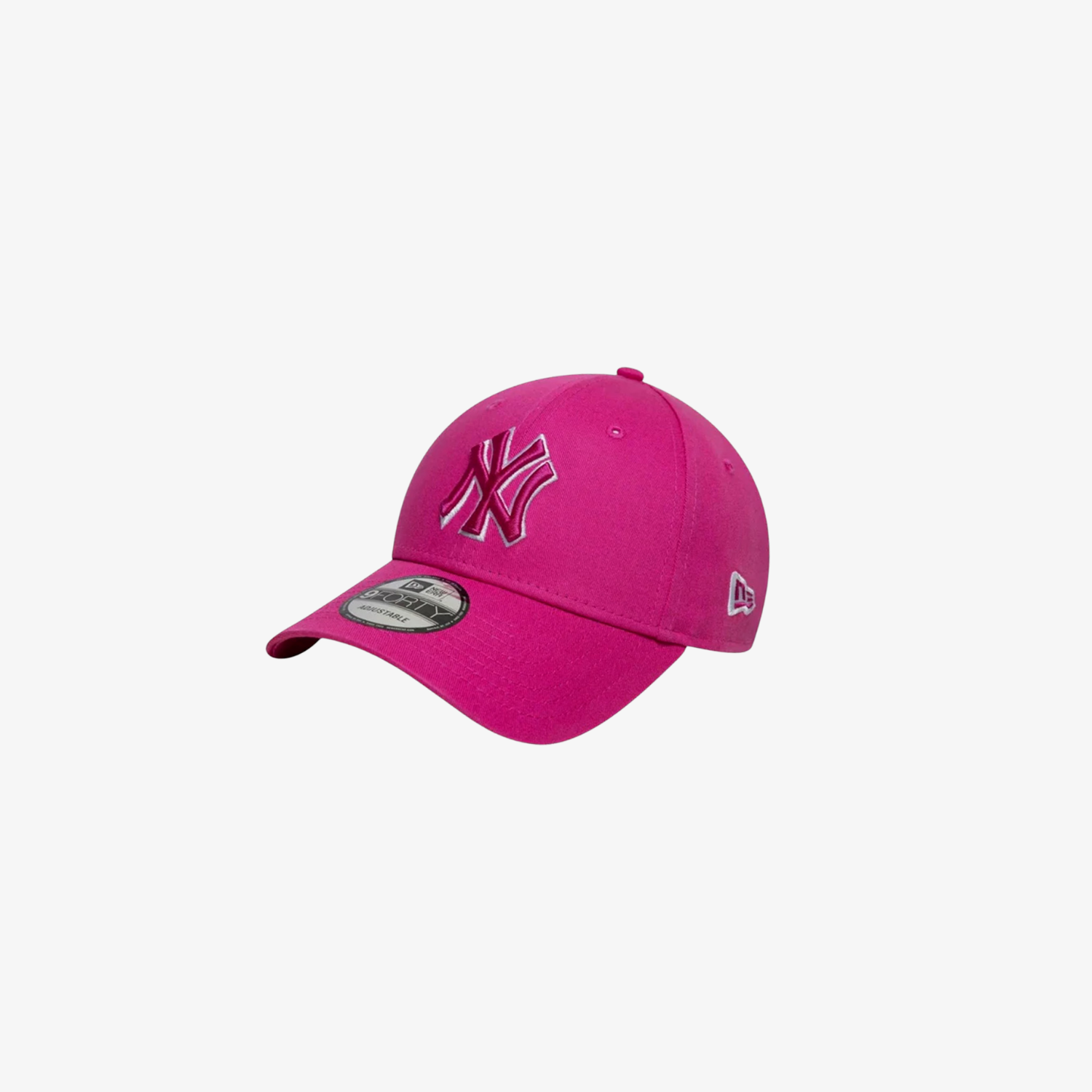 New Era Team Outline 9FORTY New York Yankees Bright Pink