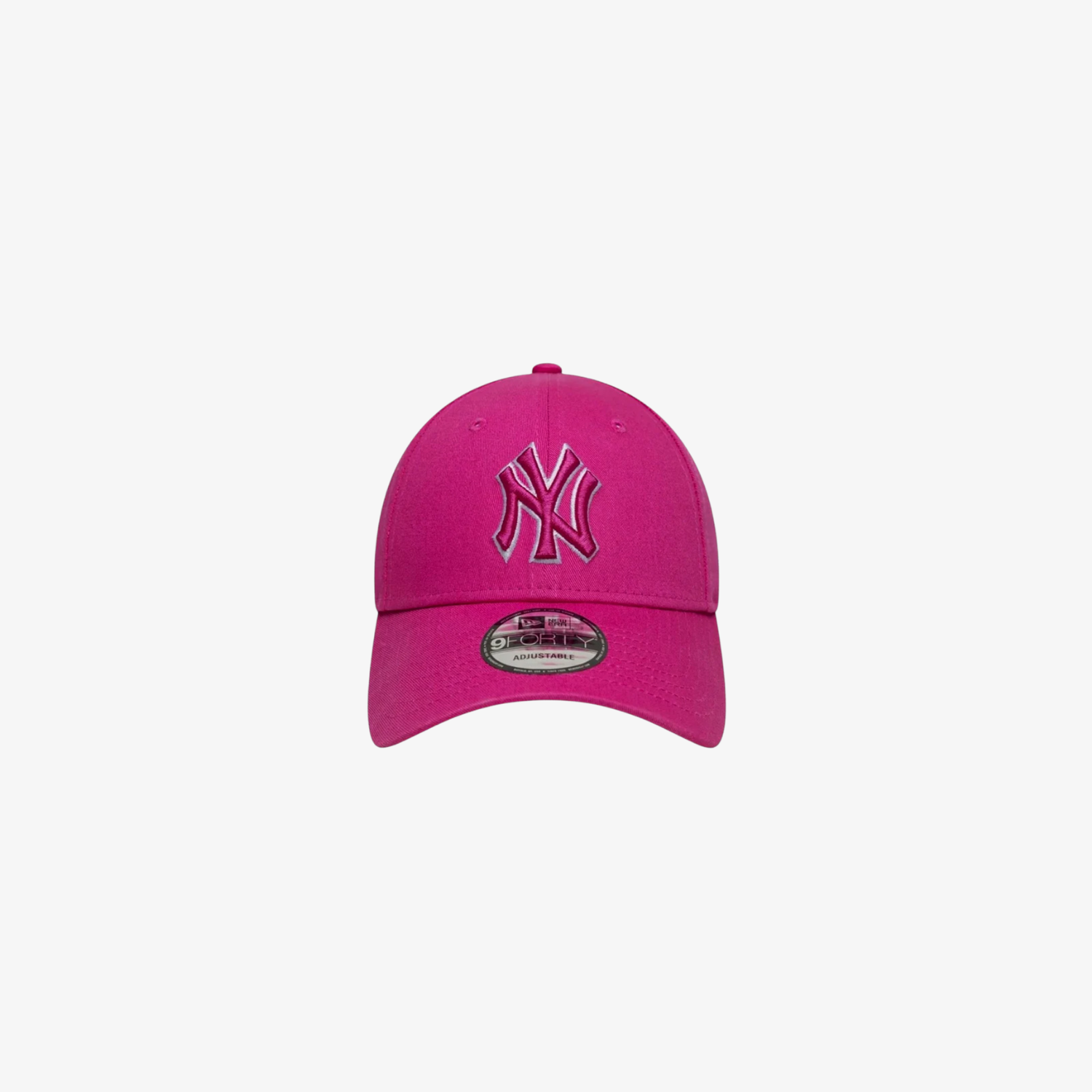 New Era Team Outline 9FORTY New York Yankees Bright Pink