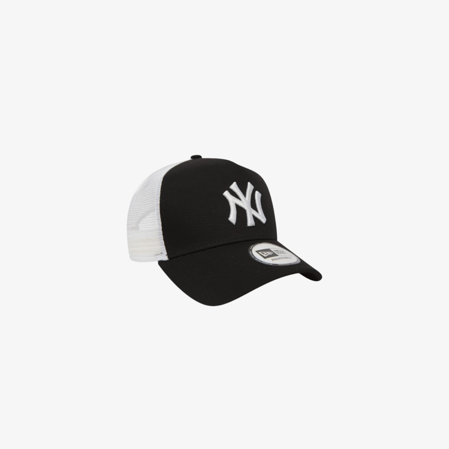New Era Yankees Clean A-Frame Trucker Cap Black