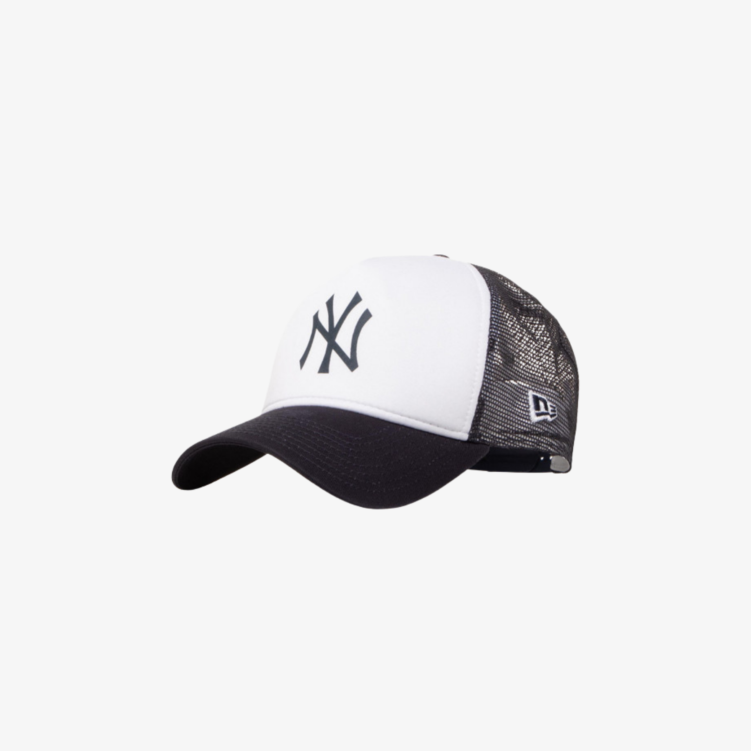 New Era Yankees Team Colour White A-Frame Trucker Cap