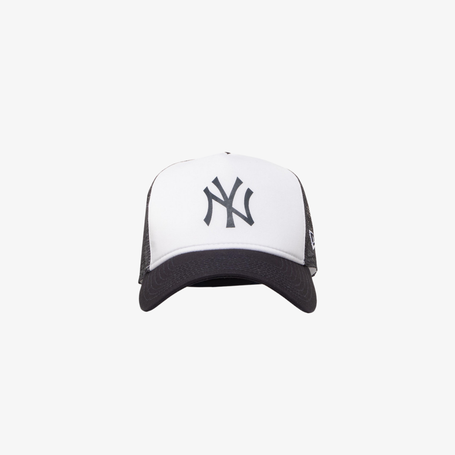 New Era Yankees Team Colour White A-Frame Trucker Cap