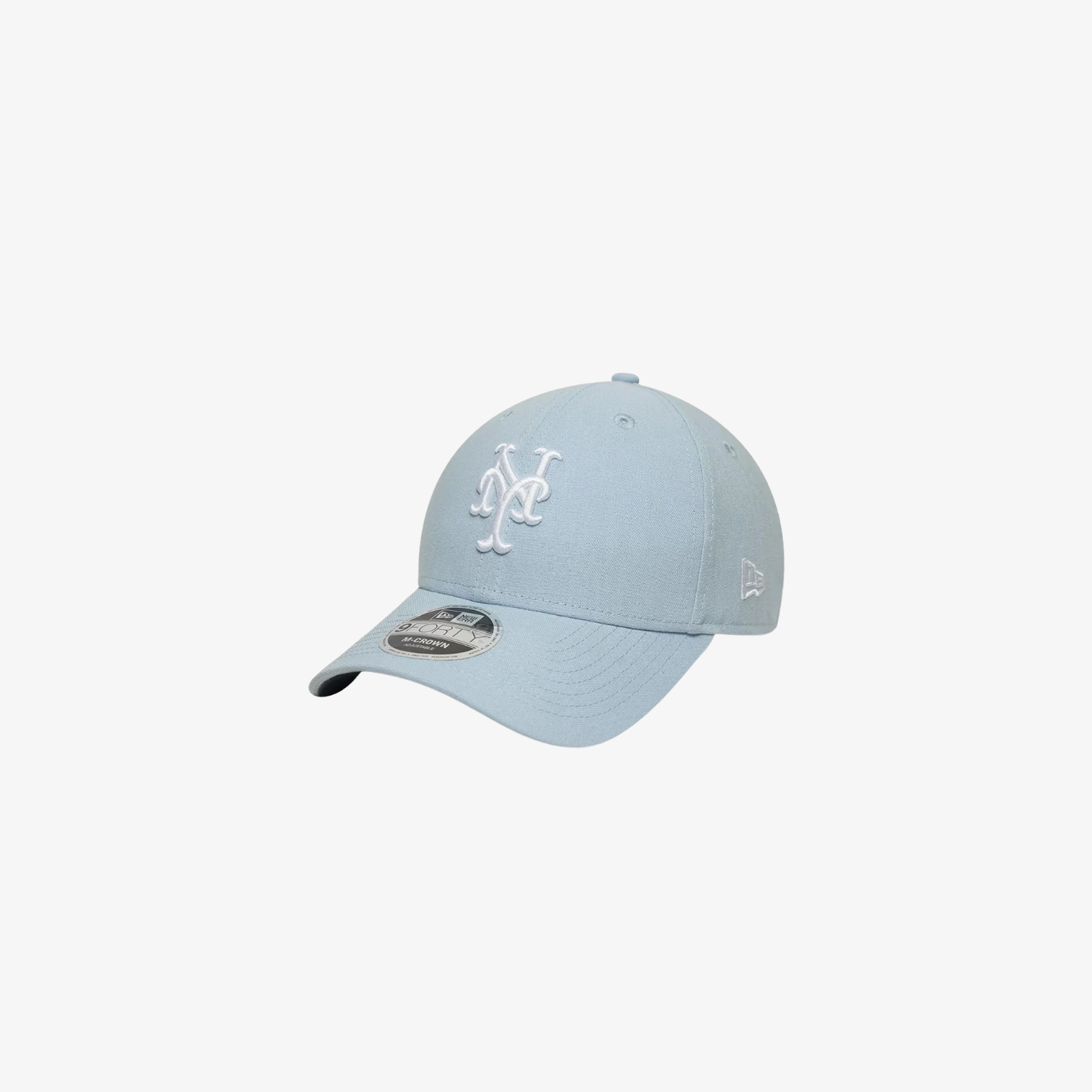 New York Mets MLB Linen Pastel Blue 9FORTY M-Crown Adjustable Cap