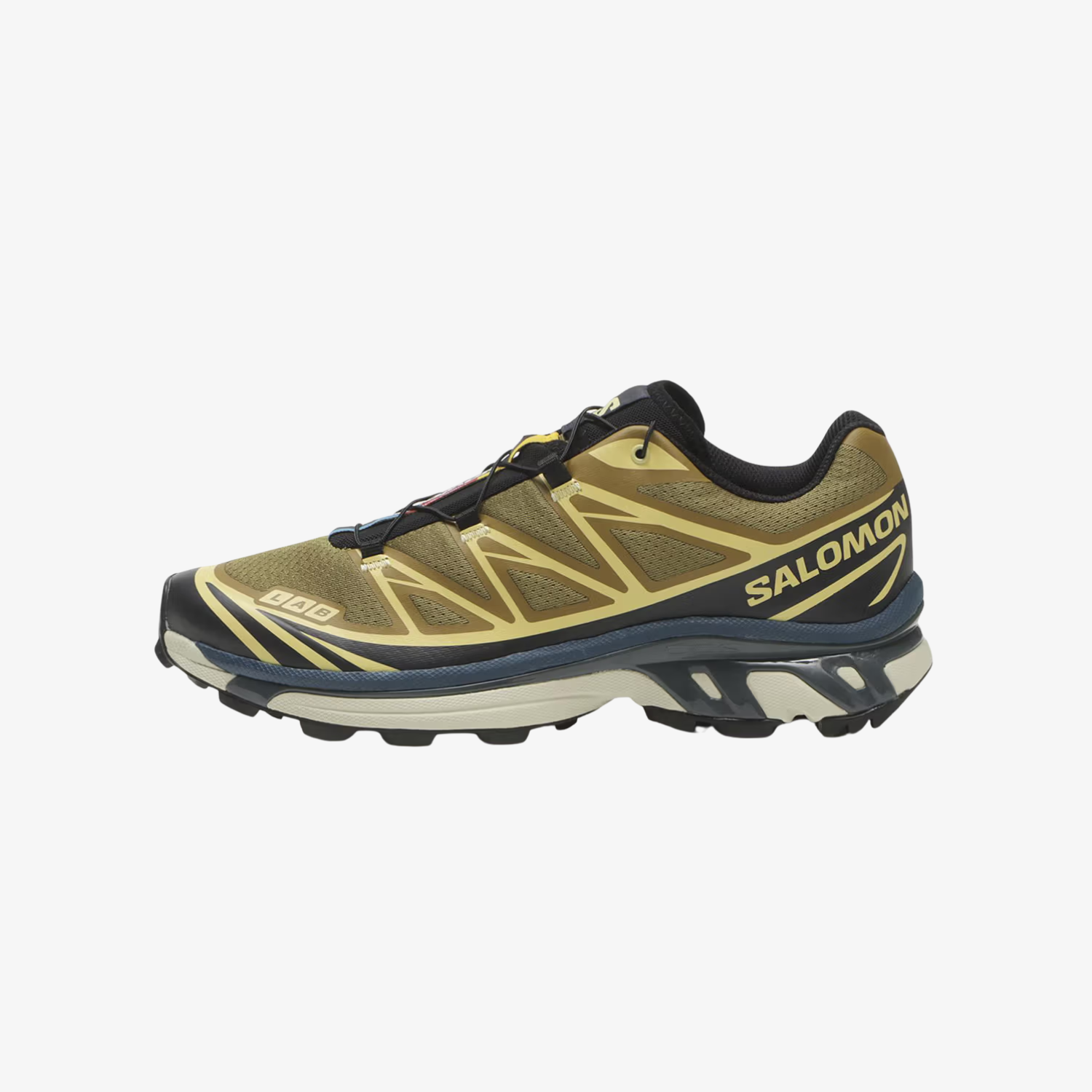 Salomon XT-6 Brilliant Olive Dark Navy