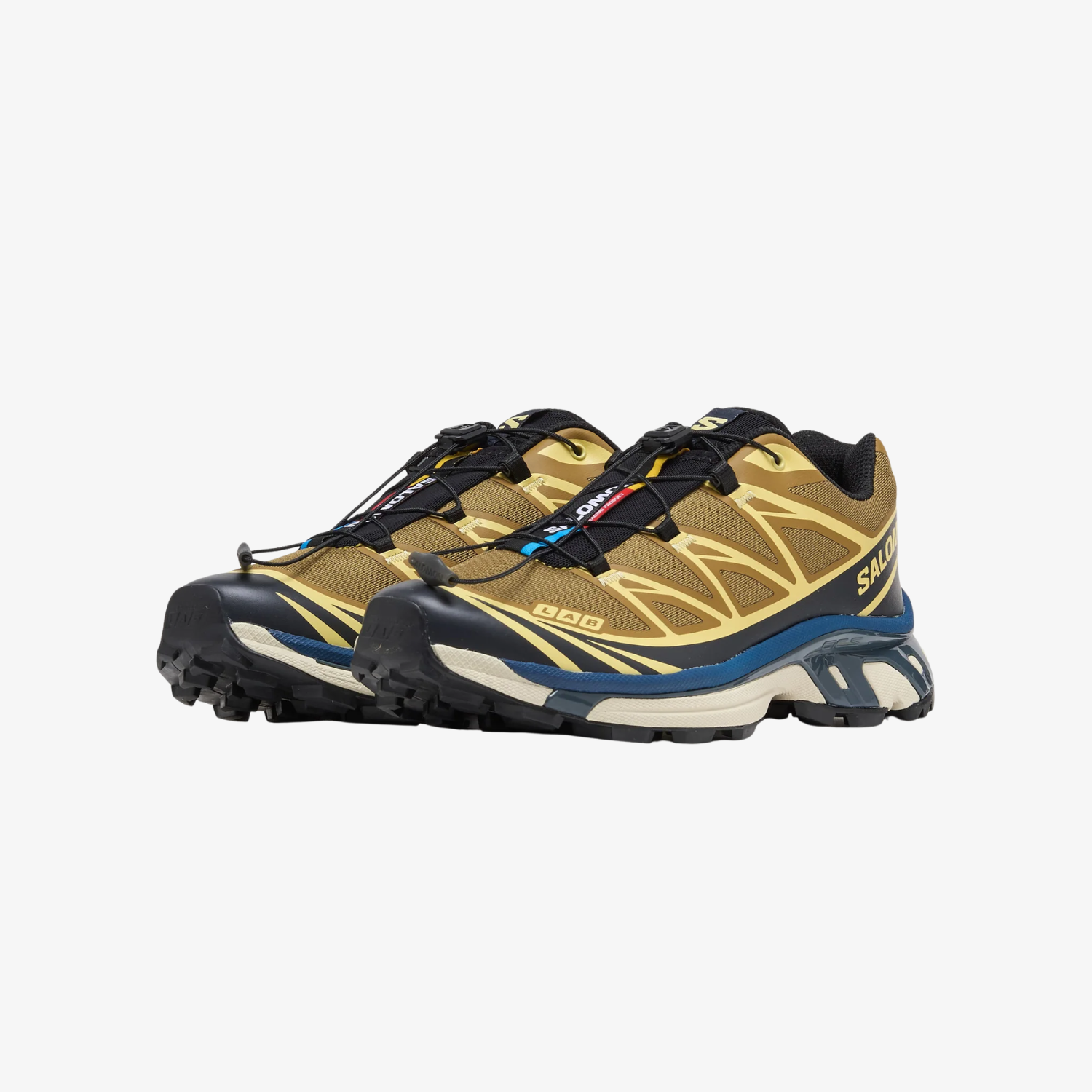 Salomon XT-6 Brilliant Olive Dark Navy