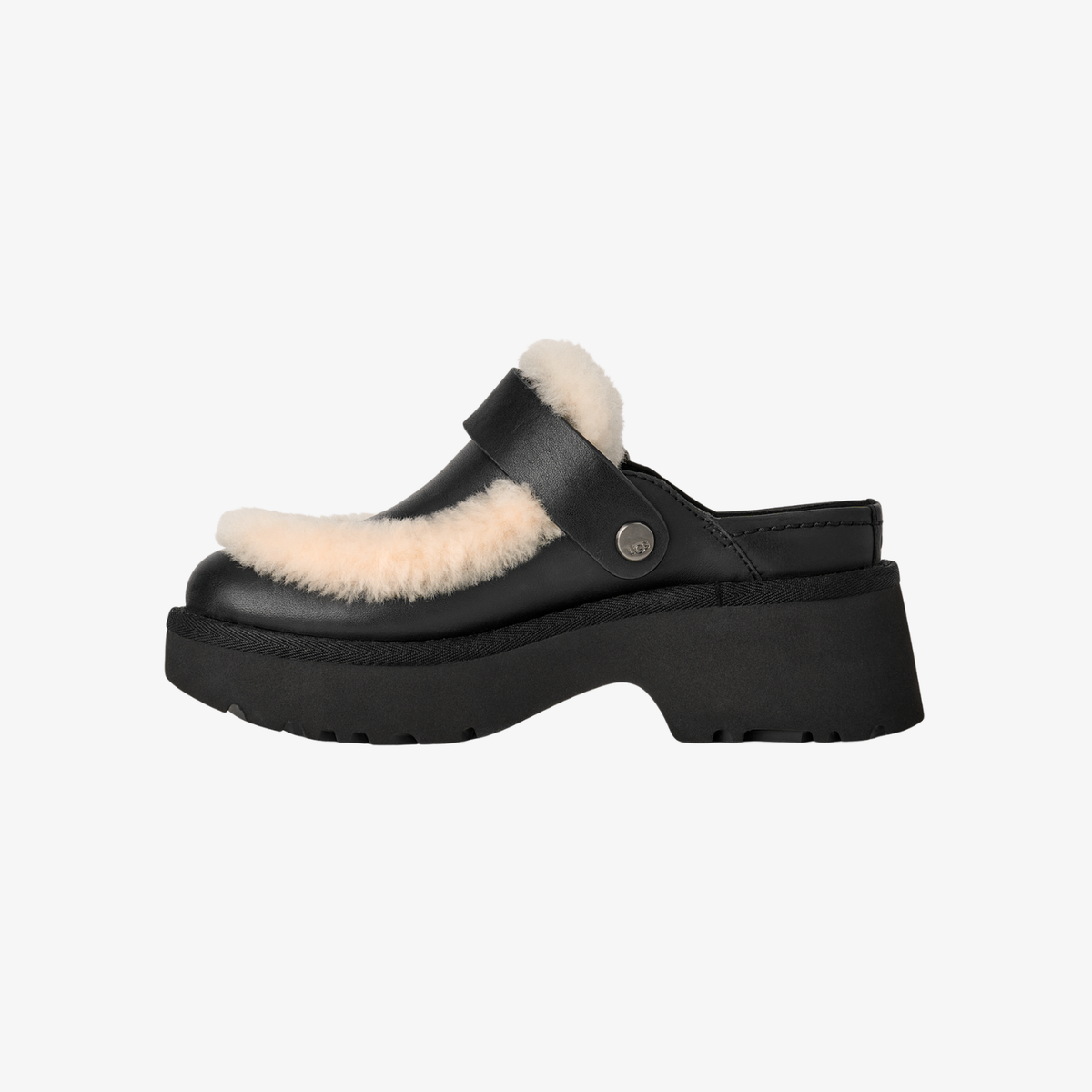 UGG Esmee Leather Clog Black (W)