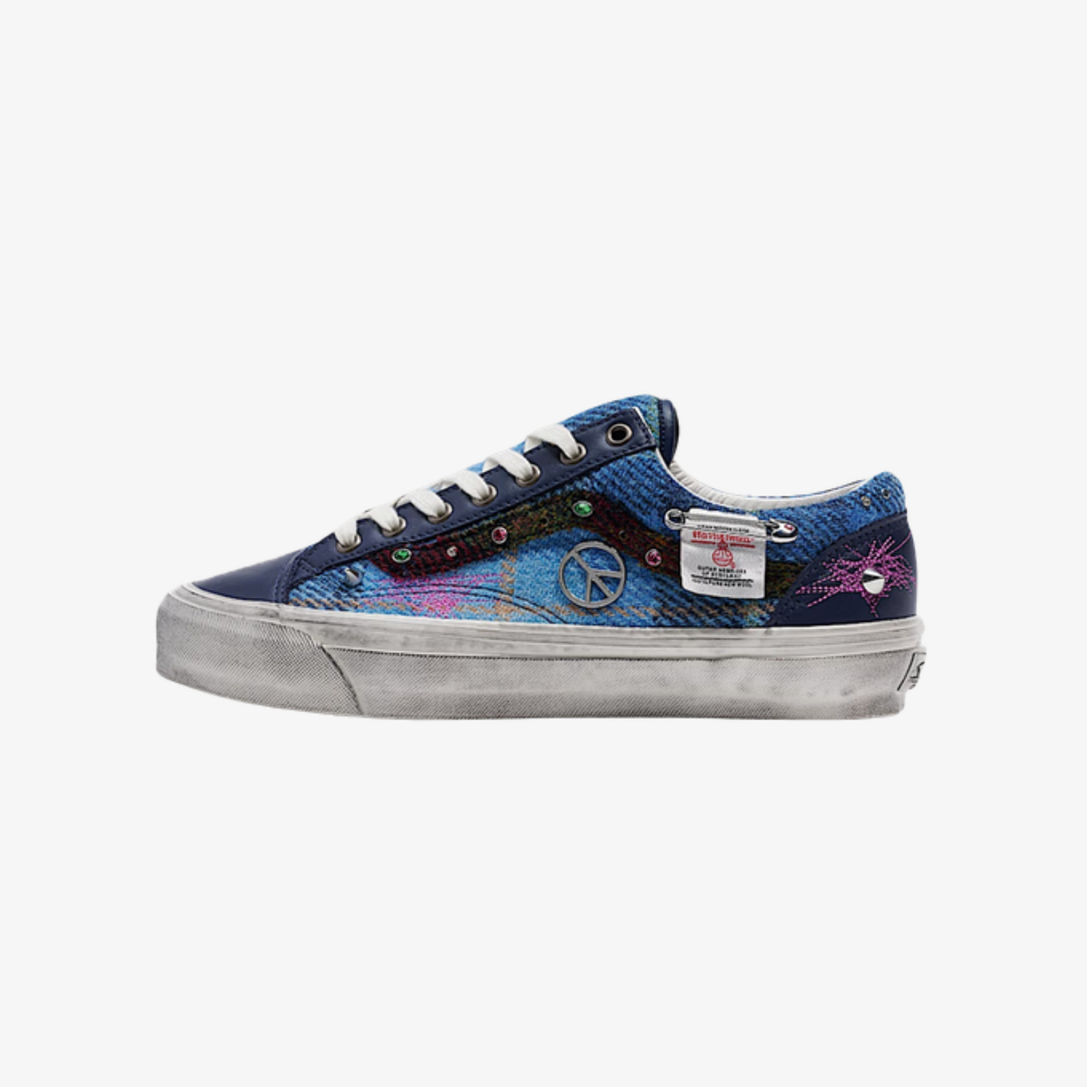 Vans LX Old Skool 36 Harris Tweed Navy