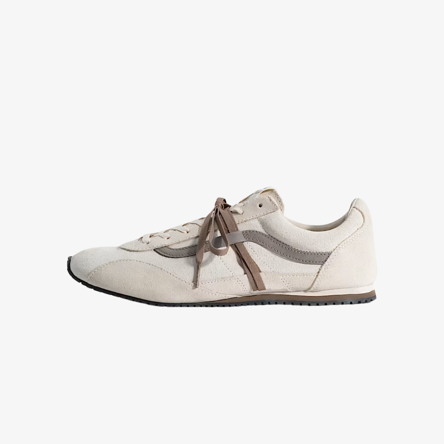 Vans Premium Super Lowpro Trainer Elevated Suede Cream